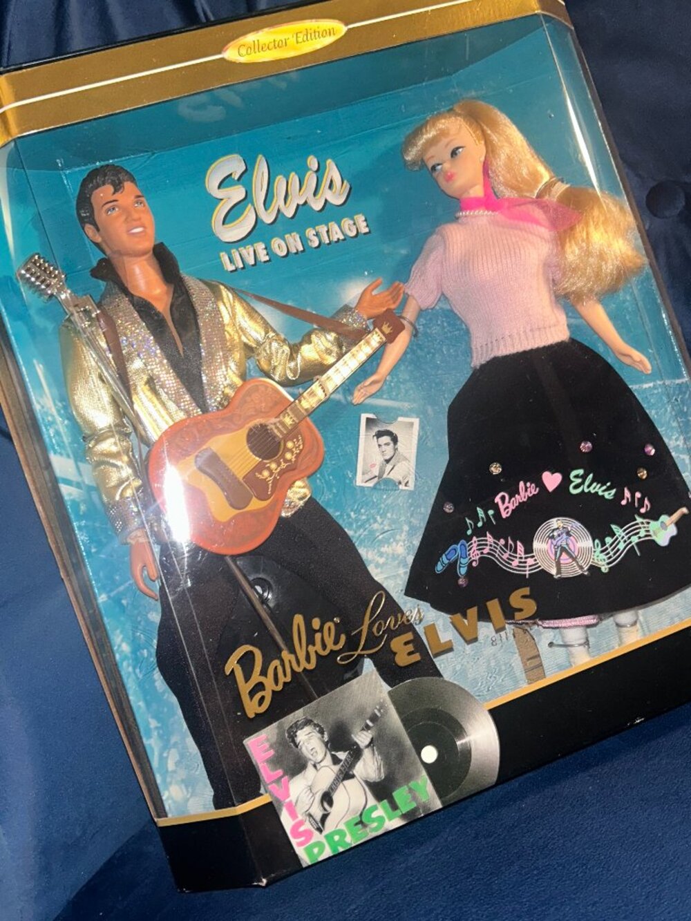 Mattel Vintage 1996 Barbie Loves Elvis Tribute Collector Edition-Brand New